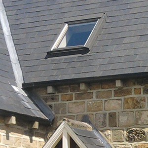 Newly fitted Velux skylights